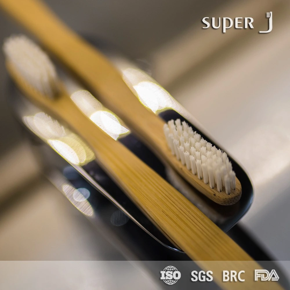 FDA BSCI Fsc Medium Bristles Eco-Friendly Biodegradable Flat Bamboo Toothbrush