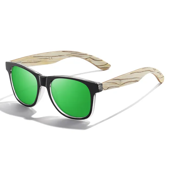 2023 Fashion Handmade CE UV400 Custom Logo Tr90 Wood Sun Glasses Designer Custom Women Men Bamboo Wooden Sunglasses