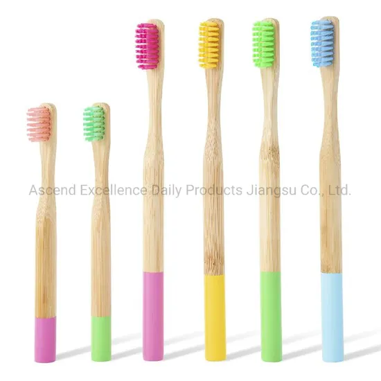 OEM Biodegradable Eco Friendly Organic Bamboo Toothbrush/Tooth Brush with Customized Package for Adult/Kid/Child 