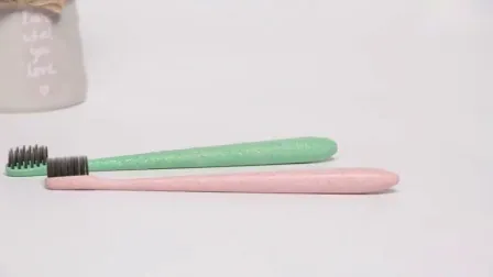 Colorful Package Wholesale Natural Recycle Bamboo Toothbrush Set 