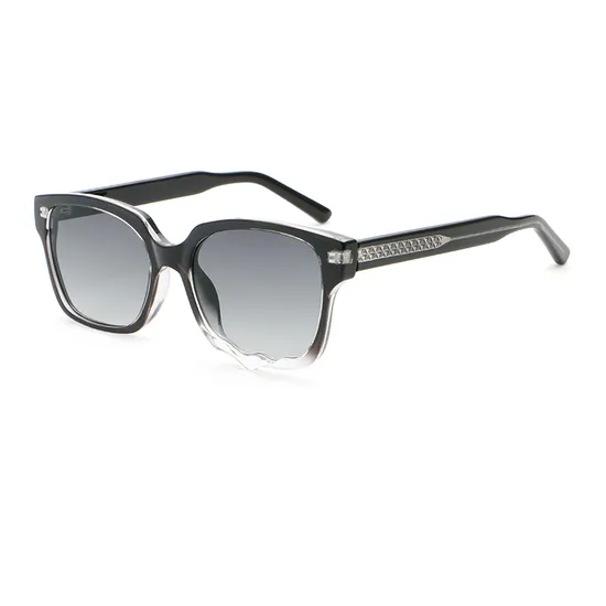 Sustainable Wholesale Fashionable Sunglasses Bamboo Wood Frame Polarized UV400 Vegan Unisex 