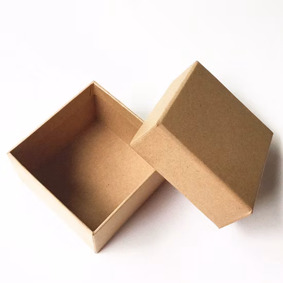 Customized Design Daily Necessities Packing Gift Natural Kraft Paper Box