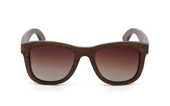 Classic Design Bamboo and Wooden Frame Tac Sunglasses 