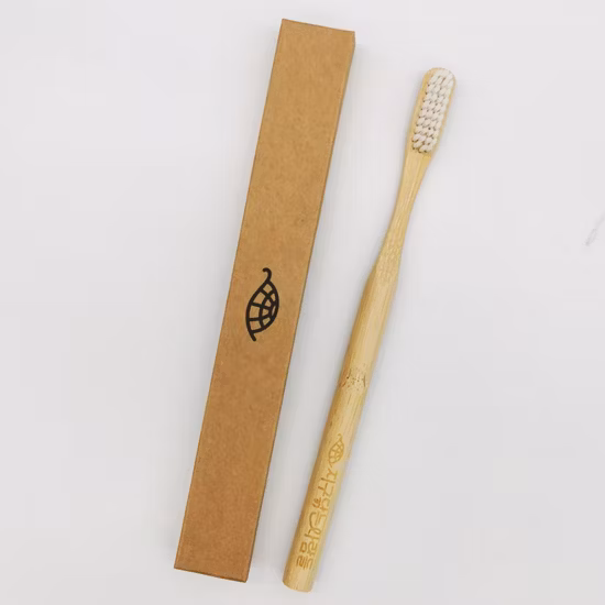 Wholesale Natural 100% Biodegradable OEM Bamboo Toothbrush